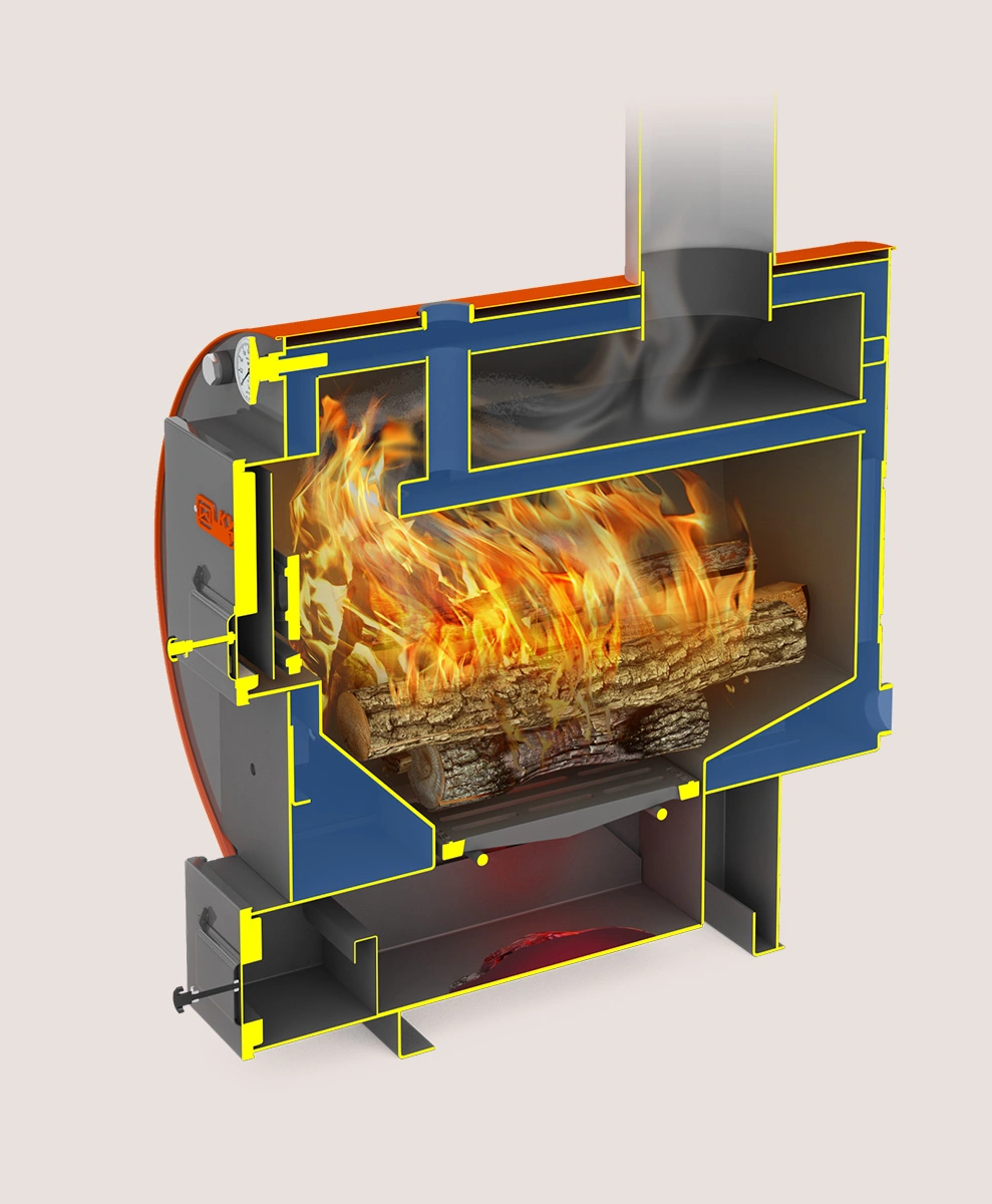 Твердотопливный котел Куппер УЮТ-20 - Теплодар